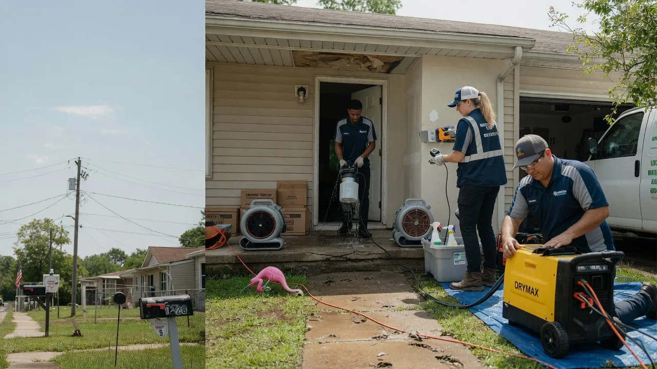 Storm Damage Water Removal in Mission Hill, SD near me